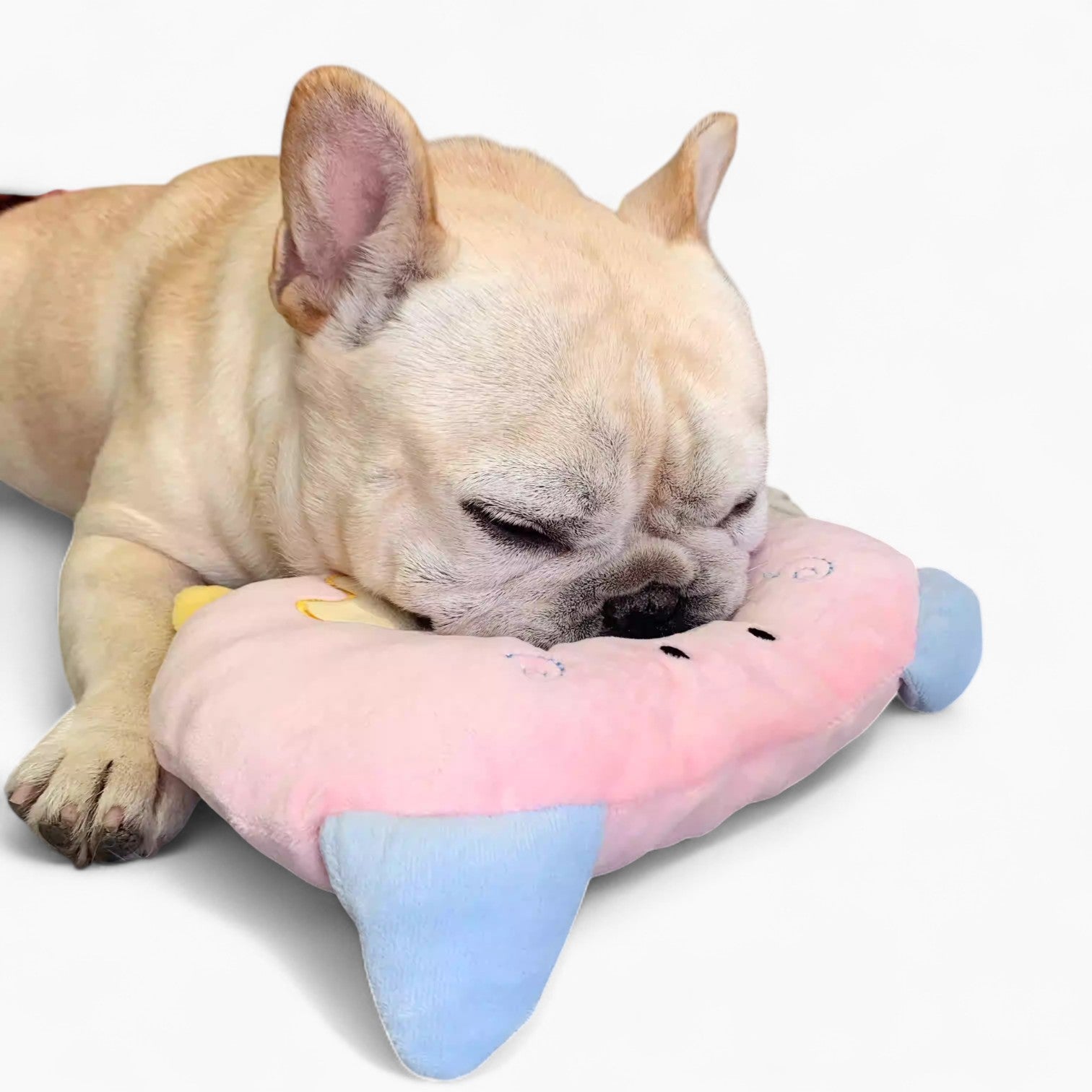 French Bulldog Cuddleix Frenchie Sleeping Cushion – Soft Non Stick Cozy