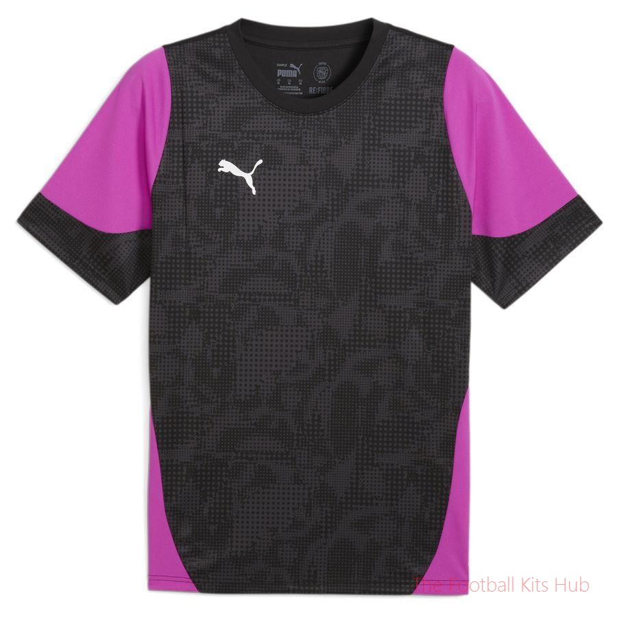 PUMA Training T-Shirt teamCUP - PUMA Black/Puma Silver/Purple