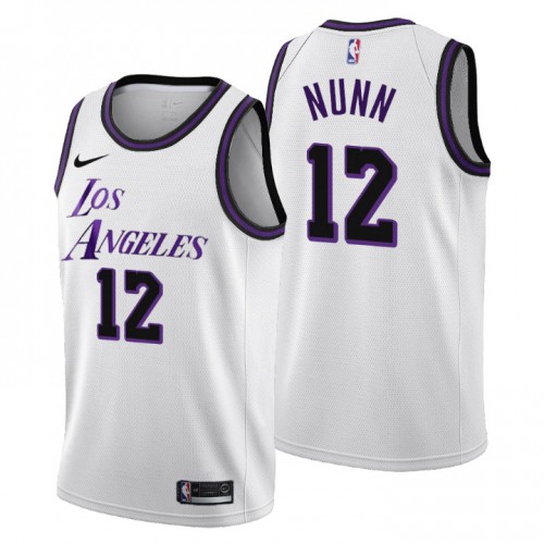 White LAL Angeles Lakers #12 Nike Classic Jersey Premium Quality