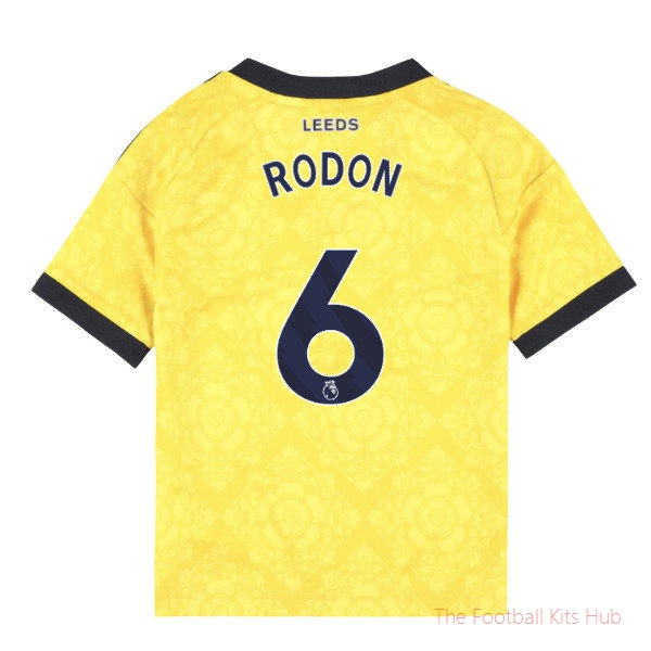 Leeds United Away Kit Football Jersey 2026-2027 Rodon #6 Mini