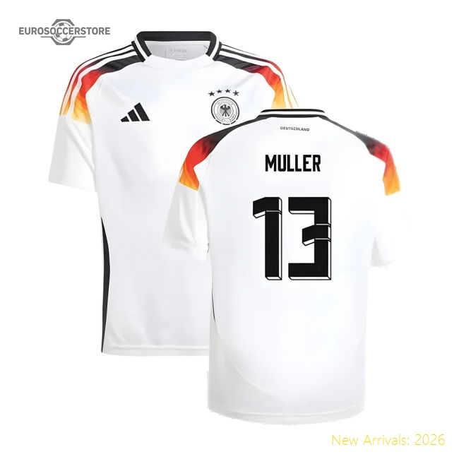 High-performance Germany 2024-2025 Home Short Sleeve Jersey