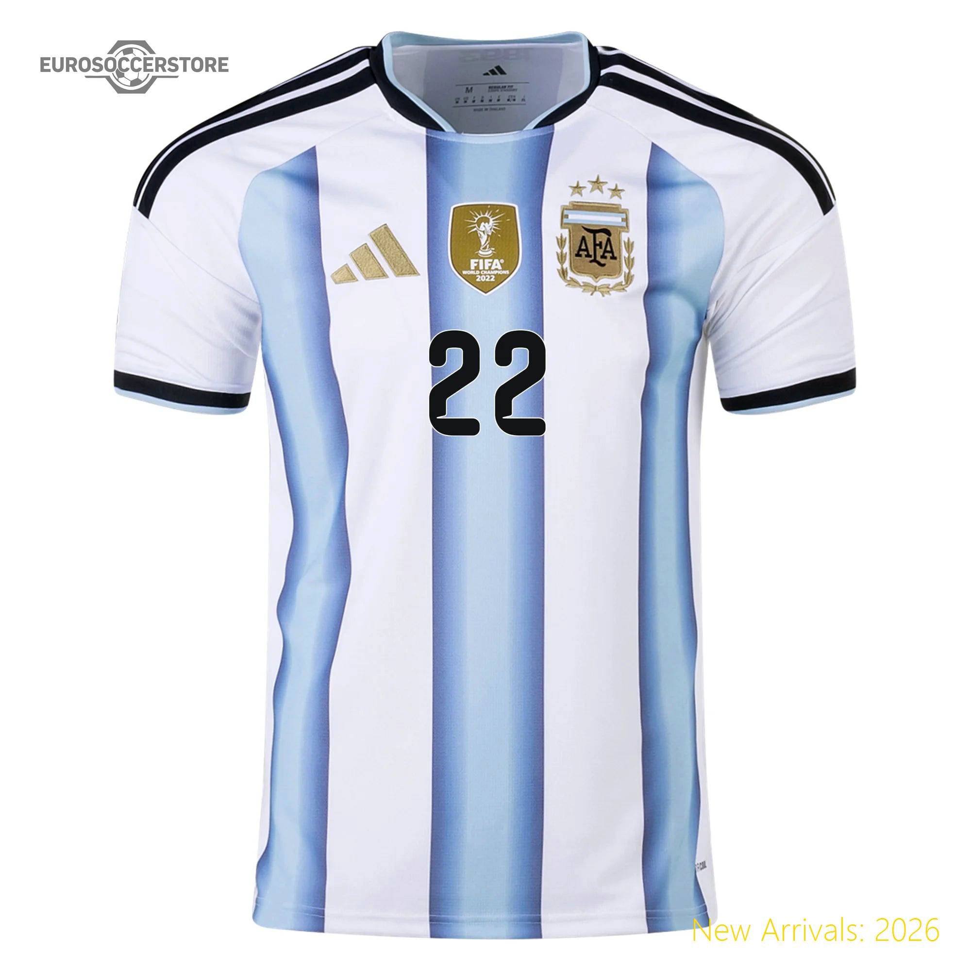 Modern Design Women High-quality Arg Football Star Home Jersey 2026