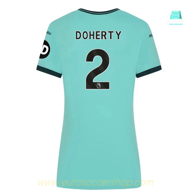 2025-2026 Wolves Away Shirt (Womens) (Doherty 2)