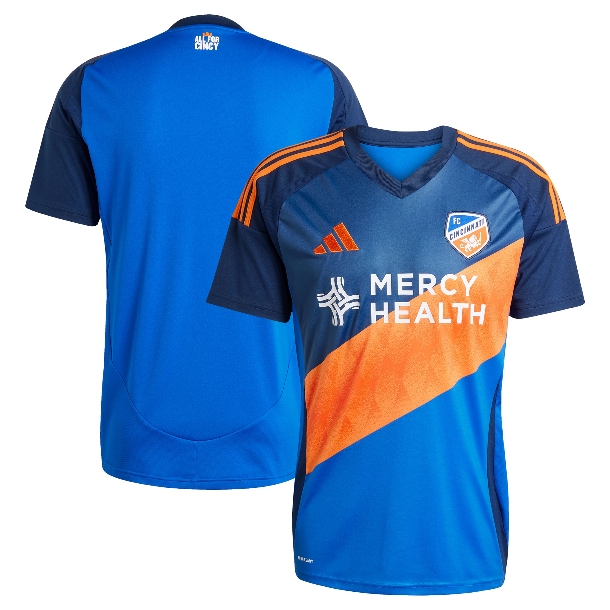 [SJH] FC Cincinnati 2025 Orange and Blue Legacy Kit Replica Jersey - Blue