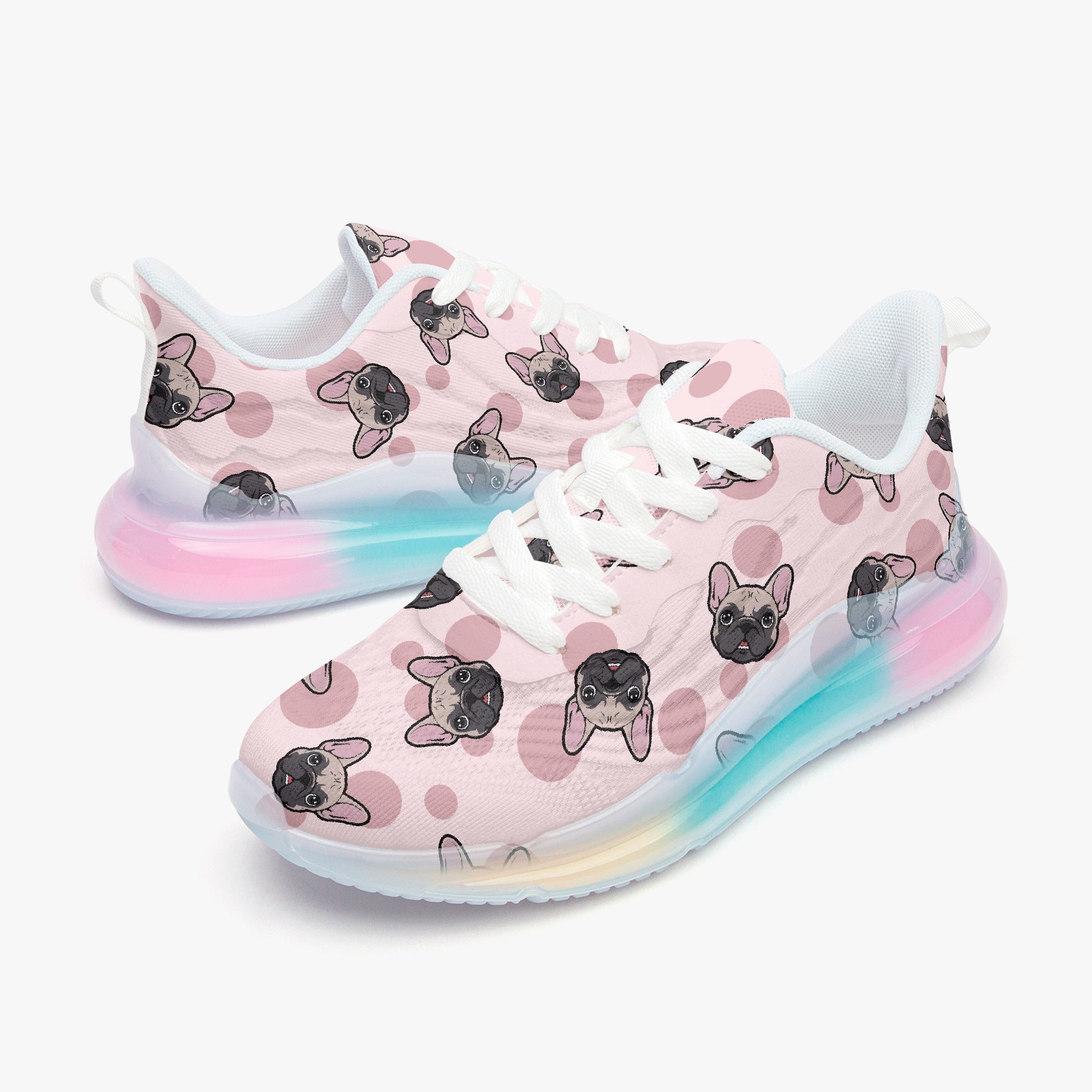 French Bulldog Blaze Lightweight Sneakers Cozy Paw Wear