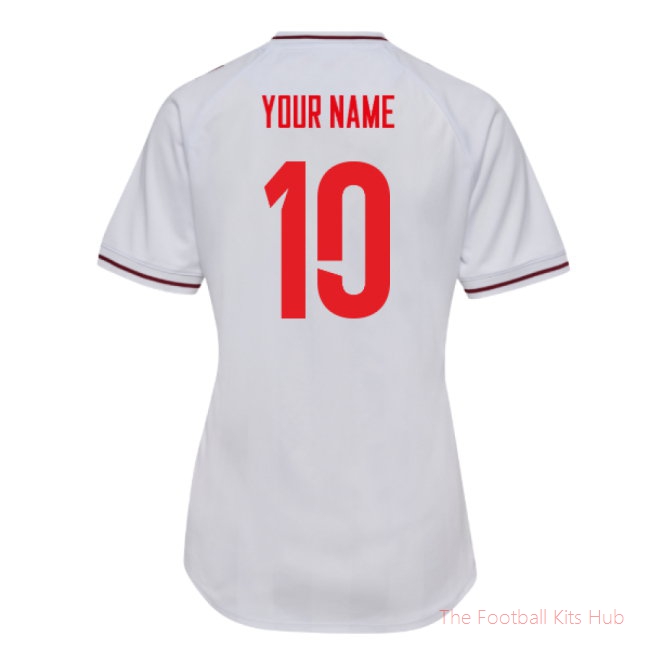 2025-2026 Denmark Womens Away Shirt (Ladies) (Your Name)