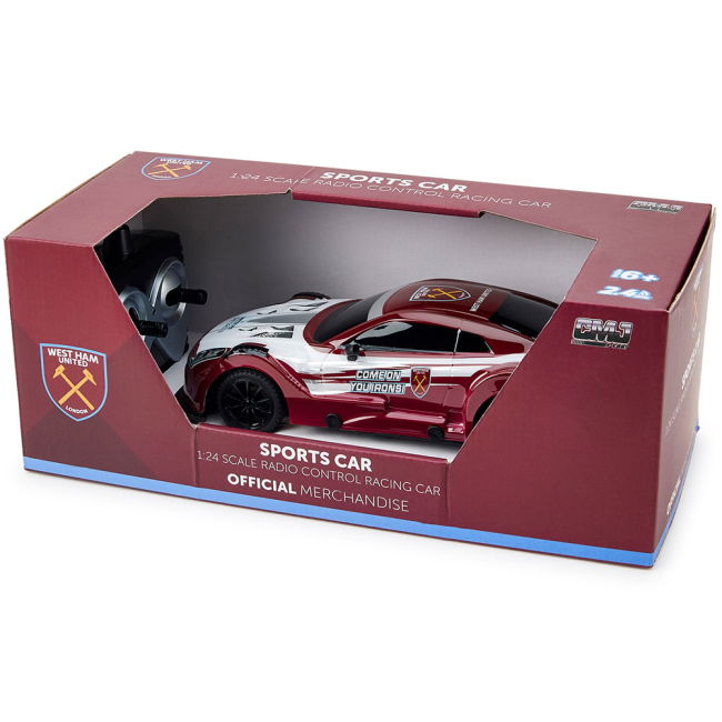Football West Ham United Fc Radio Control Sportscar #124 Profession...