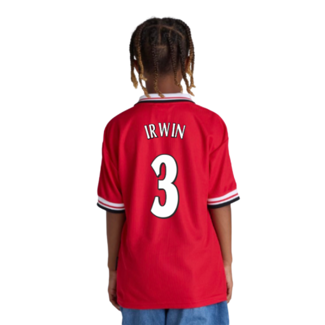 2000 Man Utd Home Shirt - genuine quick-dry Soccer Jersey - Kids