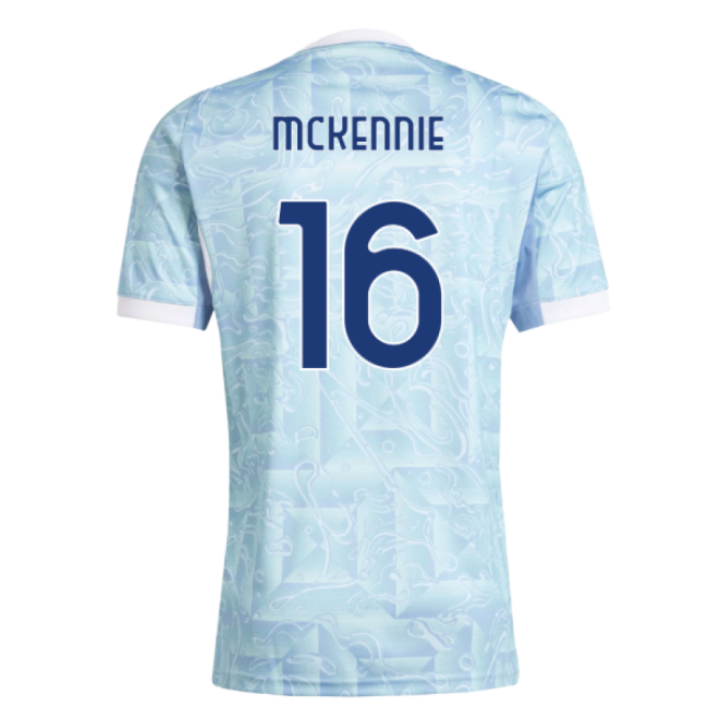 2025-2026 Juventus Away Football Shirt (McKennie 16) | Durable