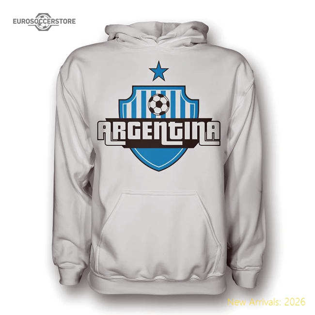 Argentina Country Logo Hoody (white)