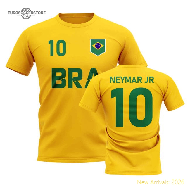 National Teams,Brazil Supporter Kit Jersey Stadium Approved
