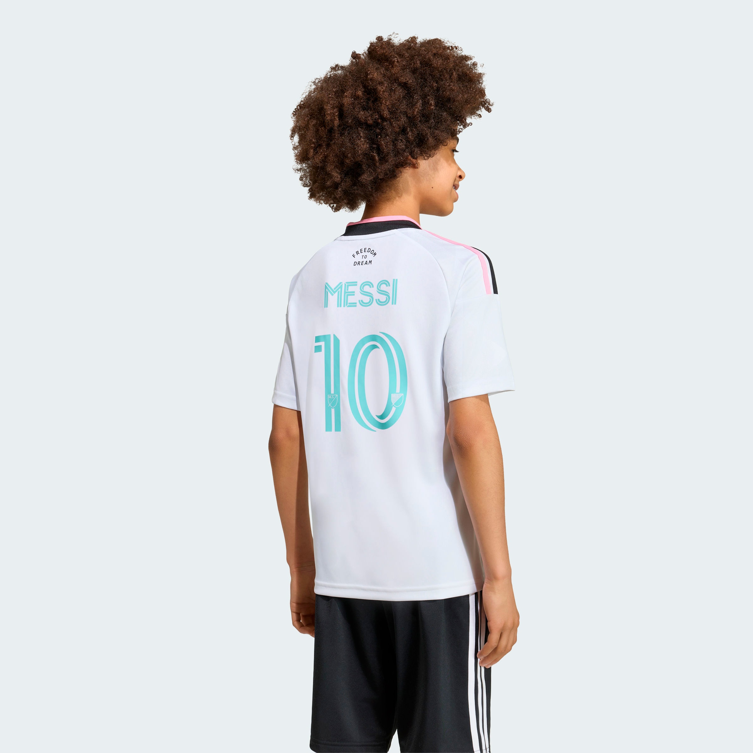 [JED] Lionel Messi #10 Inter Miami CF Youth 2026 Third Replica Jersey - White