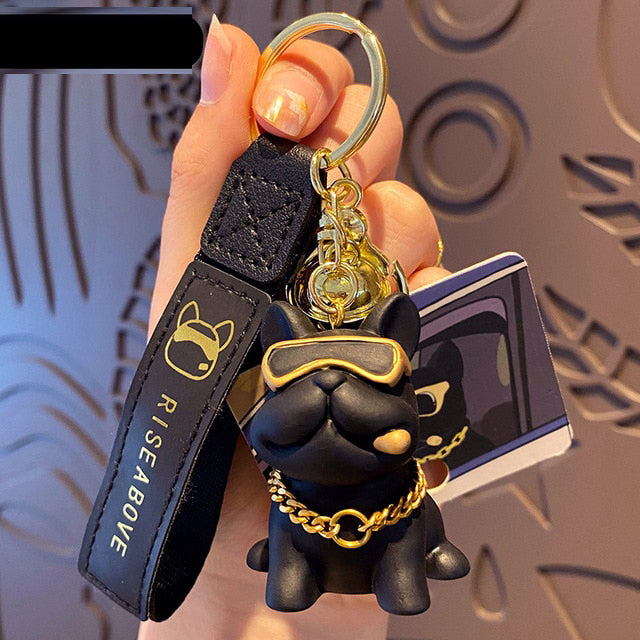 French Bulldog Keychainex™ - Premium Frenchie Keychain Dog Supplies