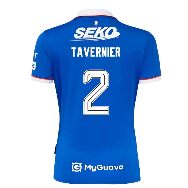Rangers Fc Tavernier #2 Authentic Design Loyal 2024-2025 Season Fan...