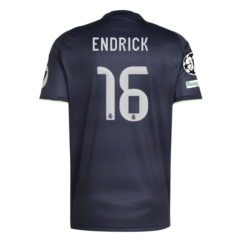 Real Madrid Real 2025-2026 UCL Away Jersey – Authentic Shirt