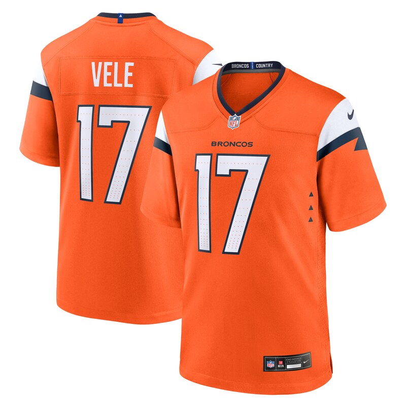None Devaughn Vele DEN Broncos Sleek Durable Jersey for NFL Fans