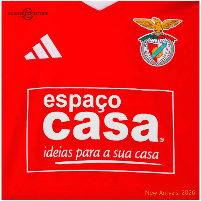 S Sl Benfica Female 2024 Home Jersey Shirt Football Fan Apparel