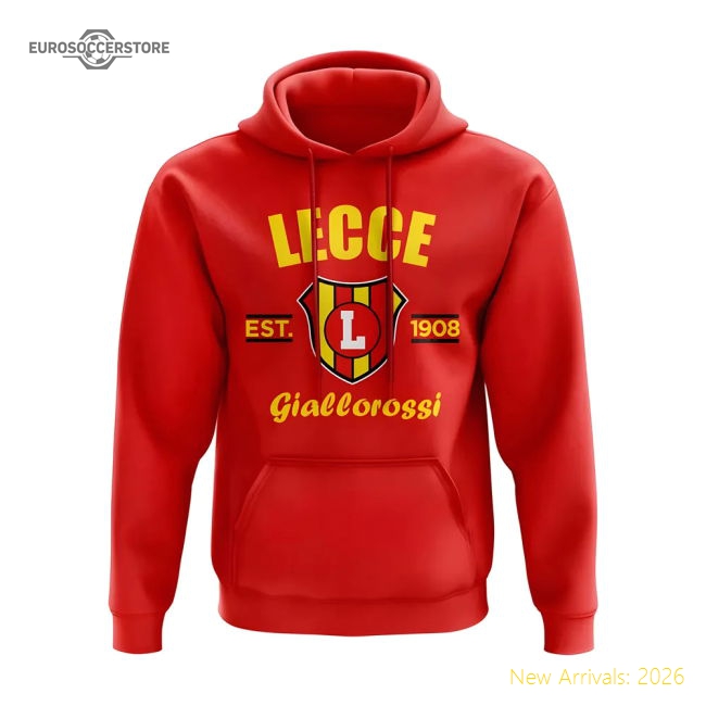Genuine Match-Day Lecce Established Hoody (Red)