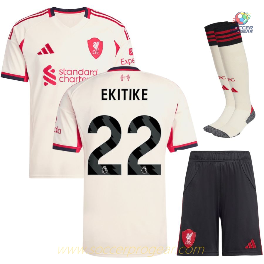 Liverpool Away Youth Soccer Shirt 2025/26 Collection EKITIKE