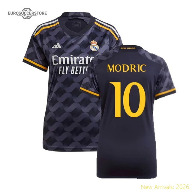 2023-2024 Real Madrid Away First-class Jersey Modric Adidas Climacool