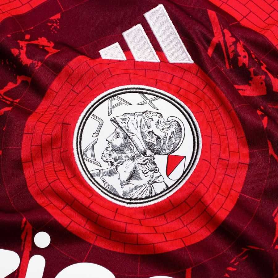 [EFKS] Ajax Pre Match Bold Training Kids Red Uniform T