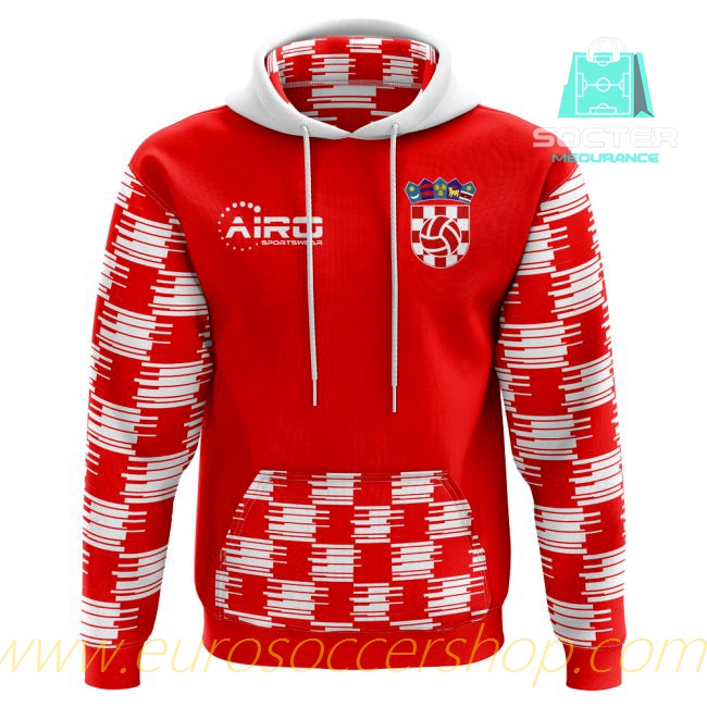 FIFA Approved 2025-2026 Season Croatia Home Football Shirt Design Concept
