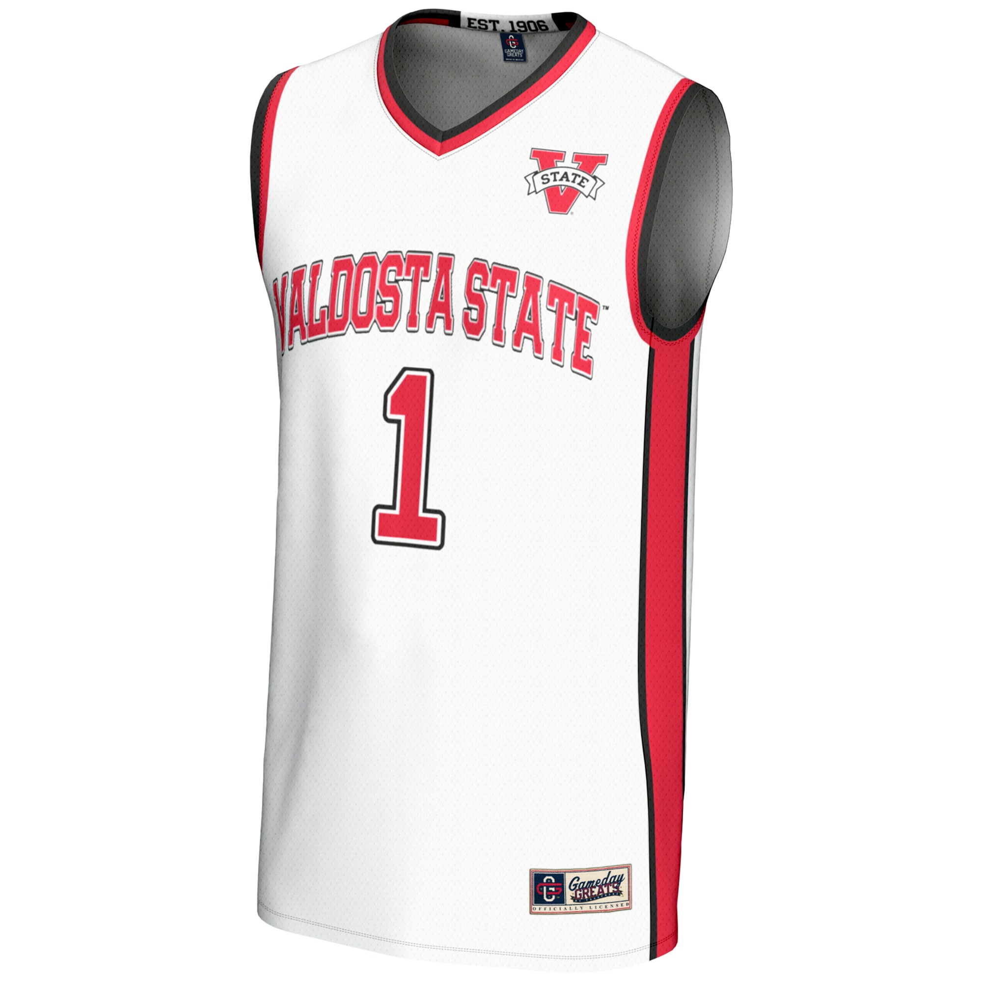 [DDG] Valdosta State Blazers GameDay Greats Youth Lightweight Basketball Jersey - White