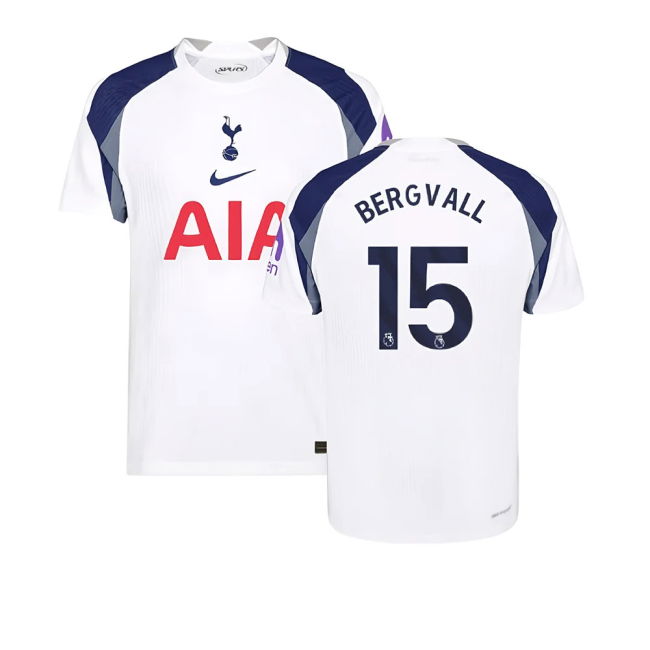 2025-2026 Tottenham Hotspur Authentic Home Top (Bergvall 15)