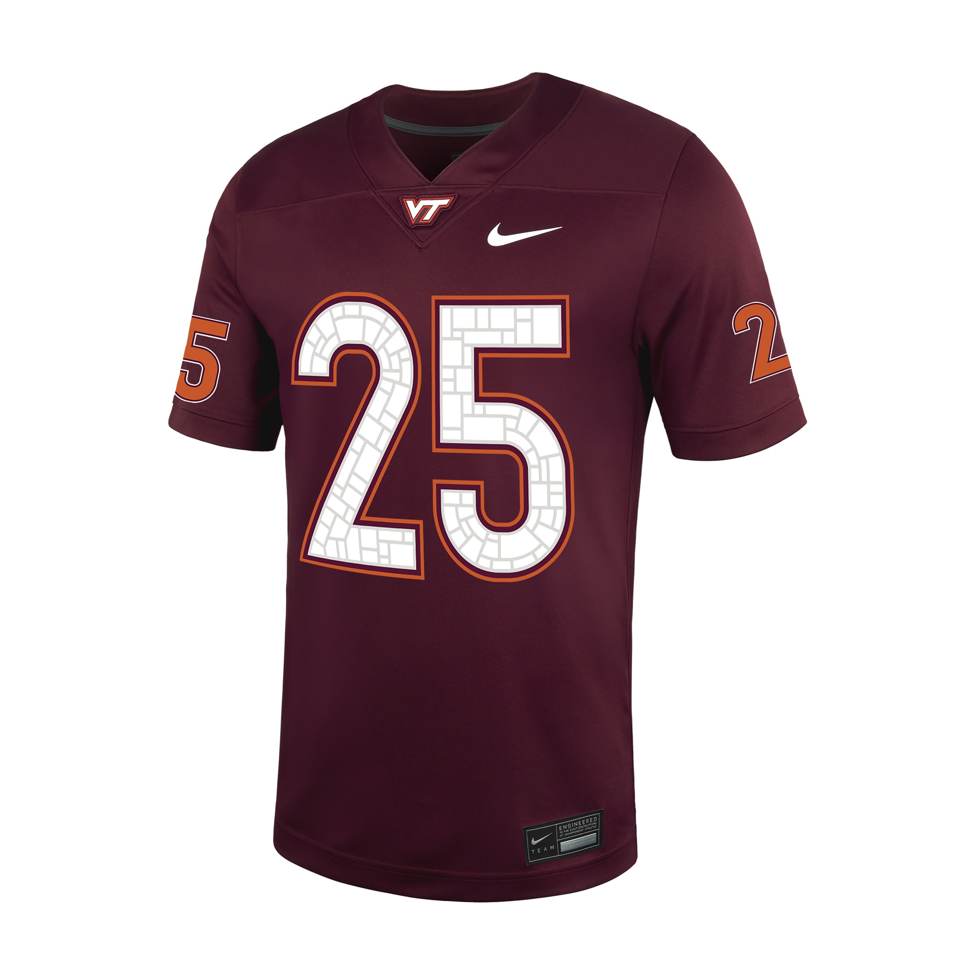 [DDG] Virginia Tech Hokies Untouchable Football Jersey - Maroon