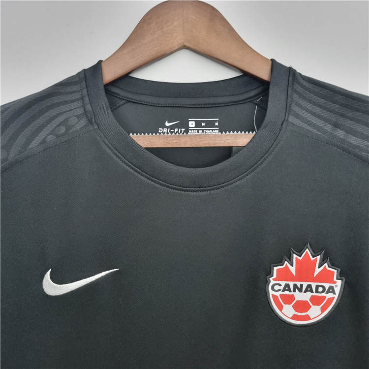 Performance Driven Canada World Cup 2022 Away Black Soccer Jersey