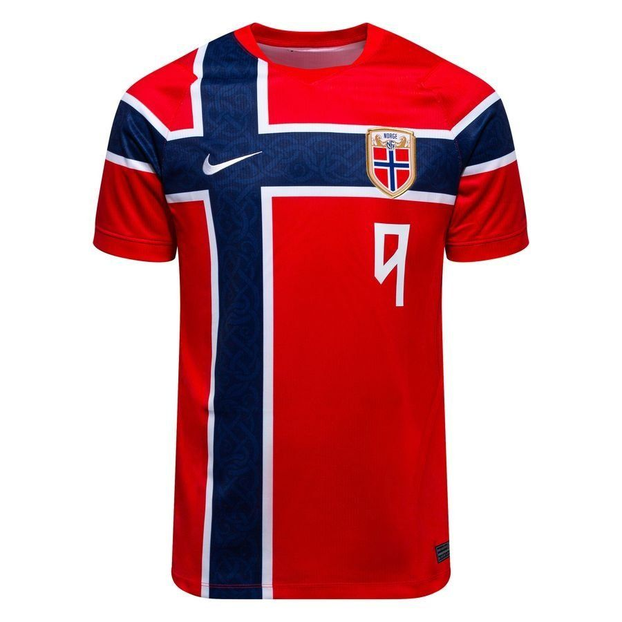 Pre-Order Kids Norway 2026 World Cup Home Jersey - Haaland #9 | Junior Edition