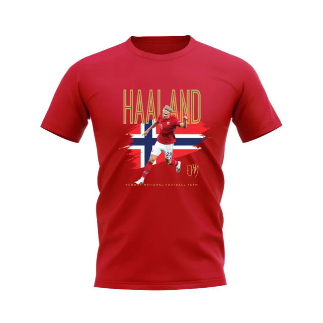 Player Issue Style Norway Top Level Home Player Jersey