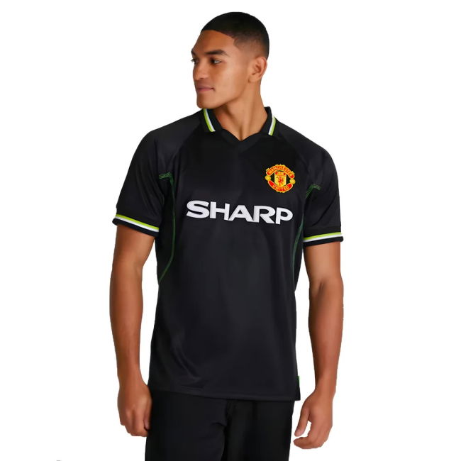 Manchester United (man Utd) Official 1998-1999 Third Soccer Jersey