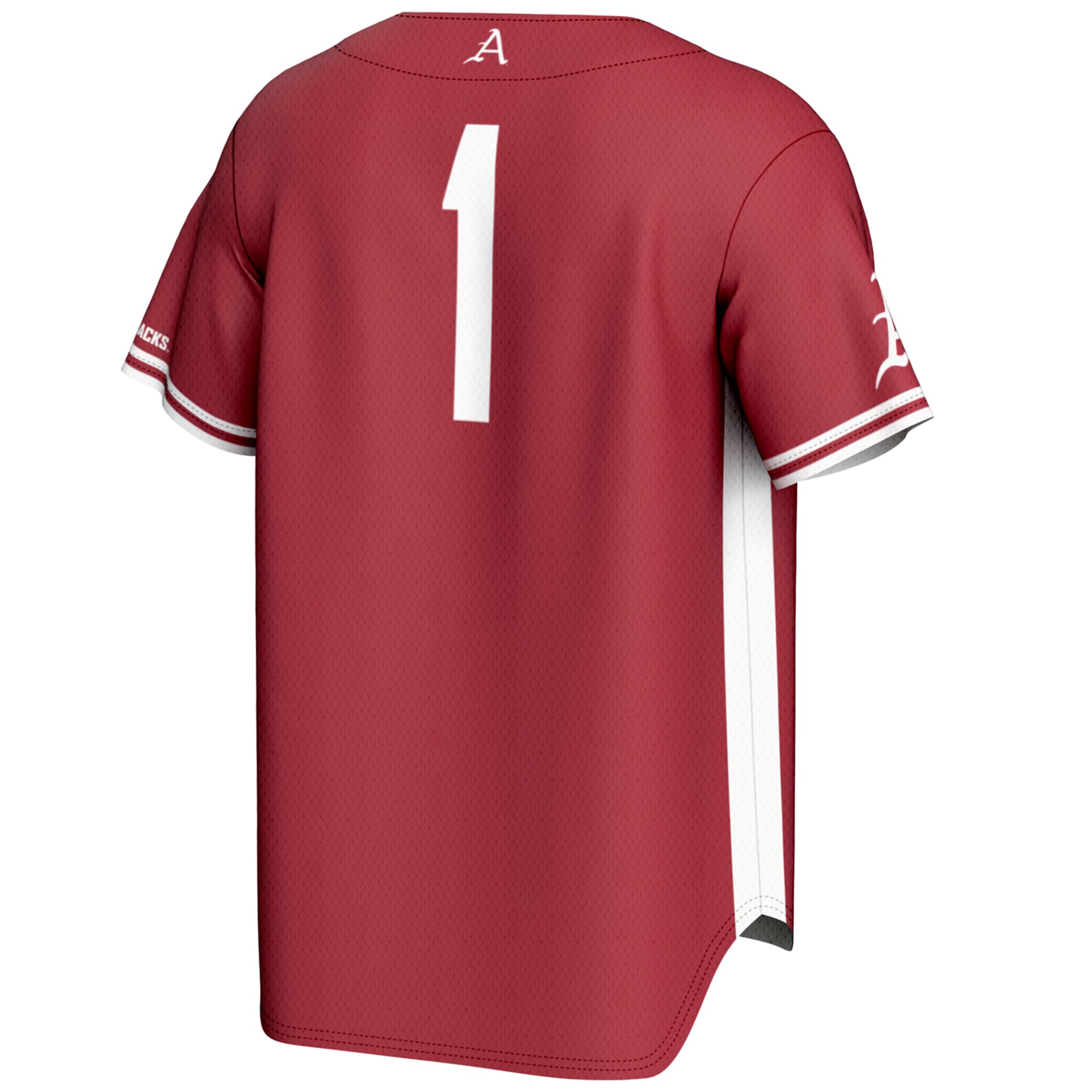 [NJP] Arkansas Razorbacks GameDay Greats Lightweight Baseball Jersey - Cardinal