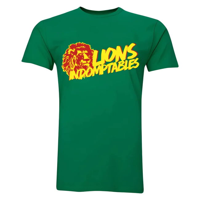 Premium-Quality Top-Tier Cameroon Lions Indomptables T-Shirt (Green)