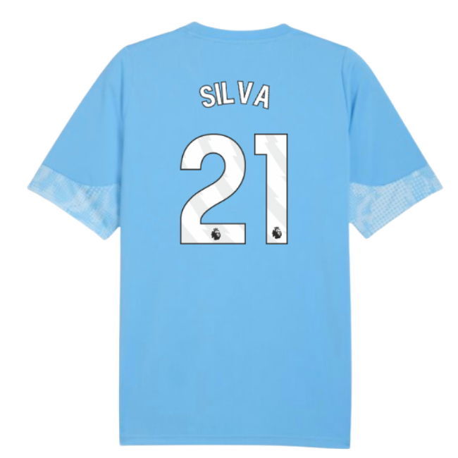Man City 2025-20 Training Football Shirt Silva 21 Edition L M S