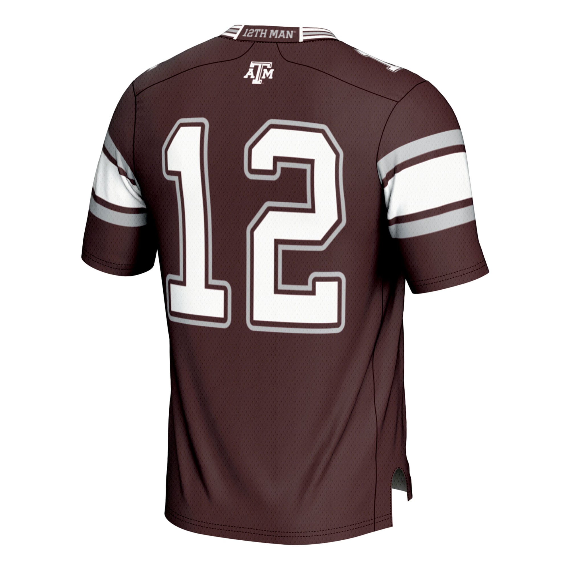 Youth #12 Maroon Texas A&M Aggies Football Lightweight Fashion Jersey