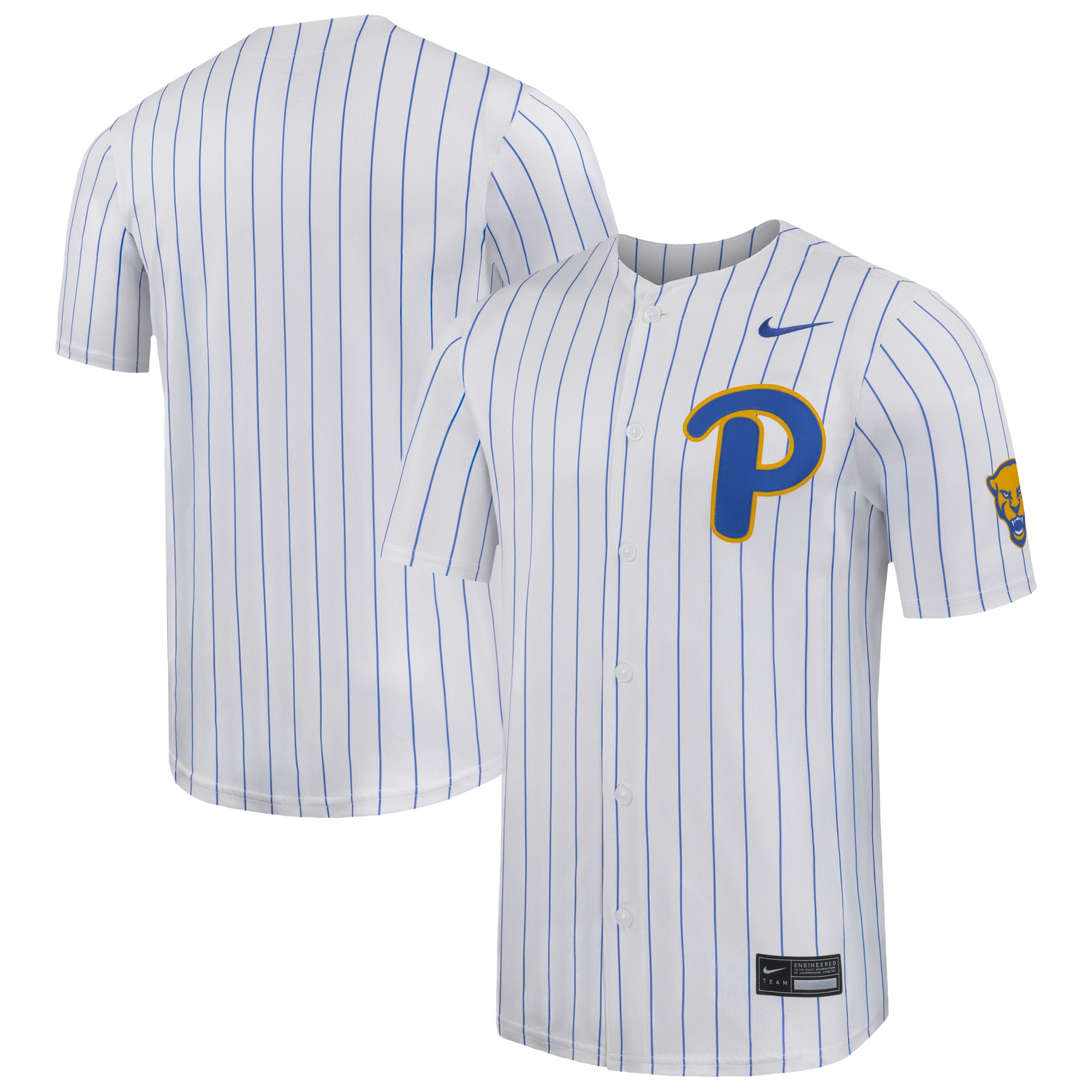 [NJP] Pitt Panthers Limited Baseball Jersey - White