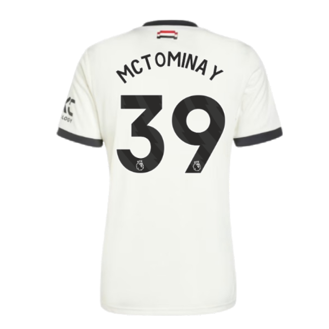 2024-2025 League Team Third Exclusive Jersey Mctominay Smart Fabric