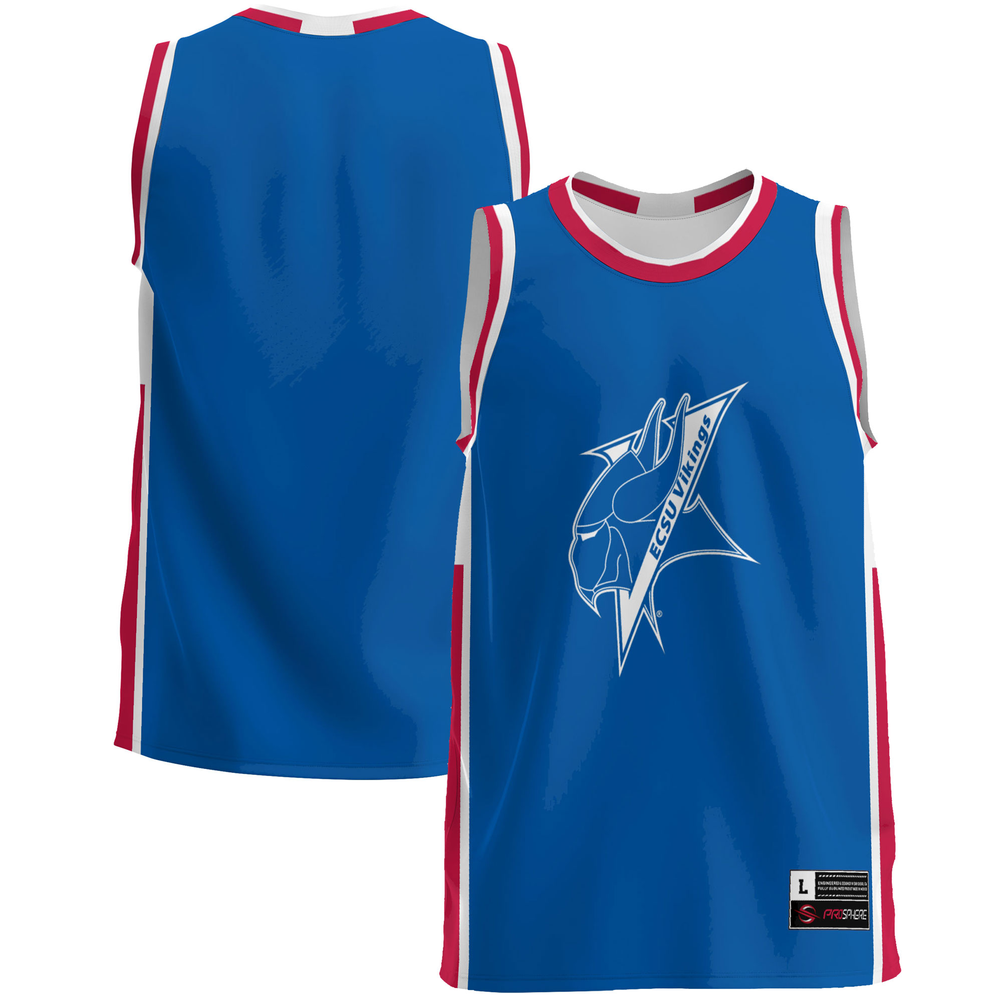 [LK] Elizabeth City State University Vikings GameDay Greats Lightweight Basketball Jersey - Royal