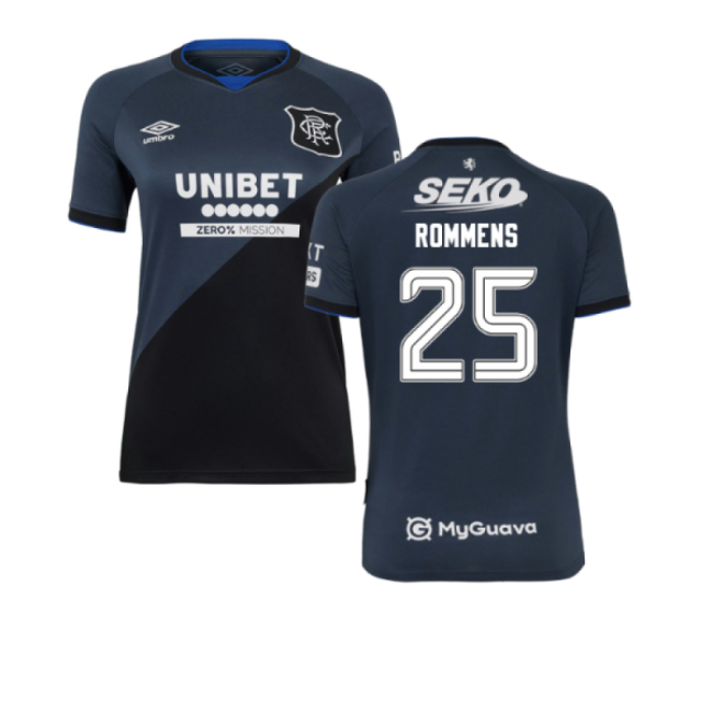 2025-2026 Rangers Third Fan Version Women'S Soccer Jersey Match Day Wear