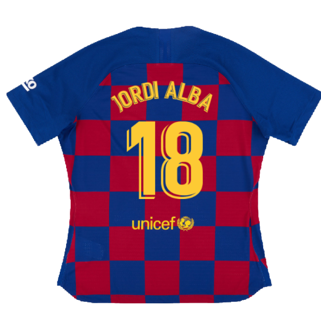 Barcelona Home Performance Jersey Lightweight Lightweight