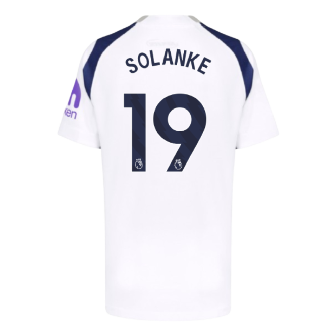 Excellent 2025-2026 Spurs Hotspur Home Shirt (kids) (solanke 19)