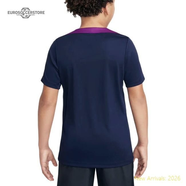 Barcelona Elite Home Kids Jersey Breathable Athletic Fit
