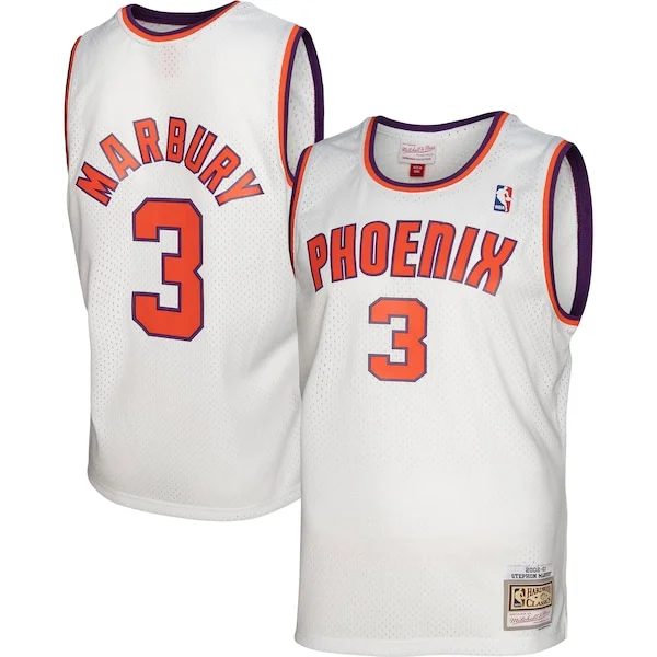 Stephon Marbury PHX Swingman Jersey - stylish official - White