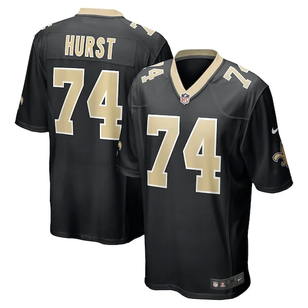 Premium NO Saints Game Jersey - Black | NFL Fan Apparel | NFL Football