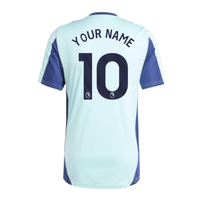 2024-2025 Arsenal Jersey (training Aqua) Name)) - Ultimate Fan Gear
