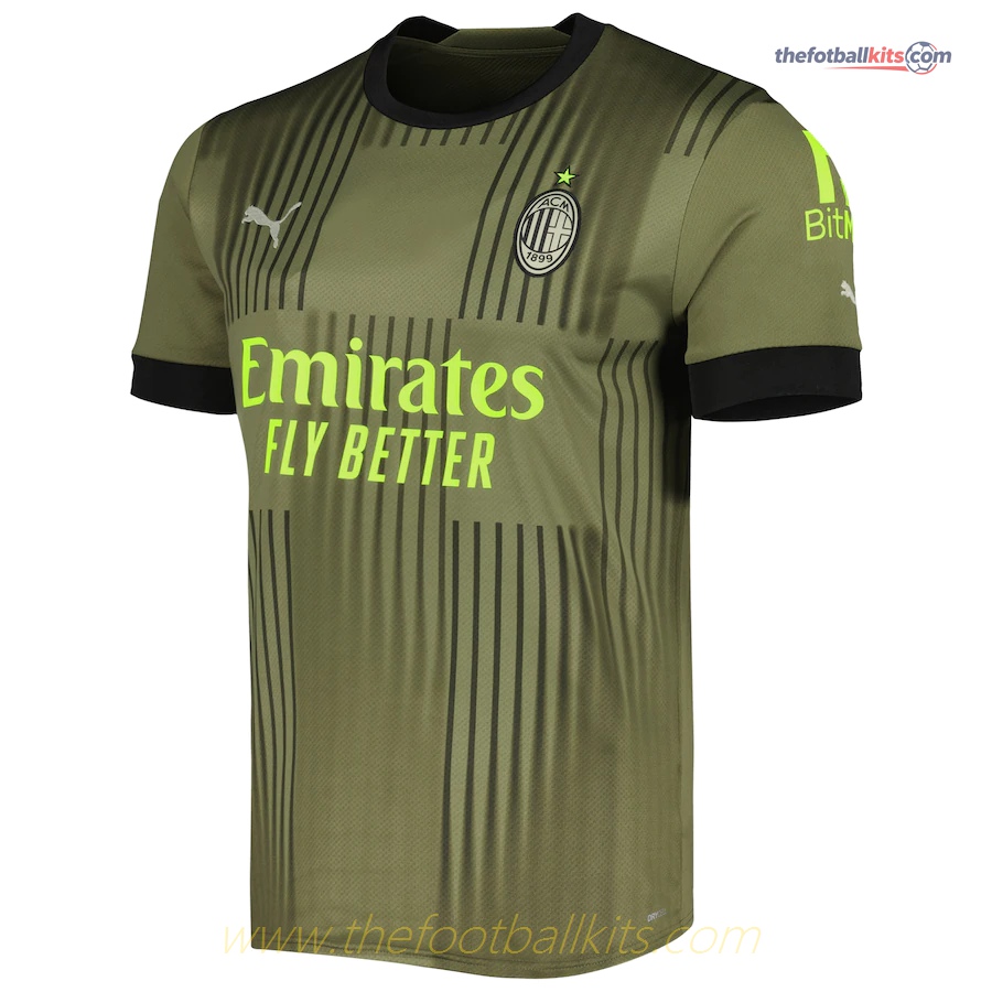 High Quality AC Milan Alternate Soccer Kit 2022-2023 Collection