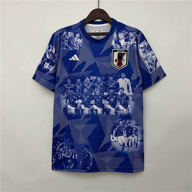 Japan 2023 Special Edition Blue Soccer Jersey Football Shirt -