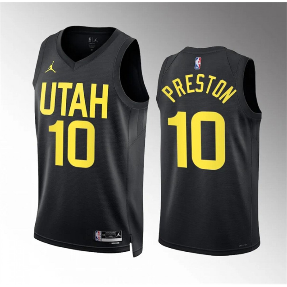 Collector's Item Value Men's Utah Jazz #10 Jason Black Basketball Jersey